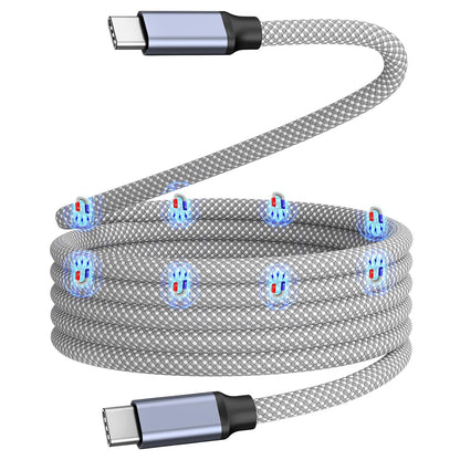 Magtame Magnetic USB-C to USB-C Charging Cable, 3.3 ft