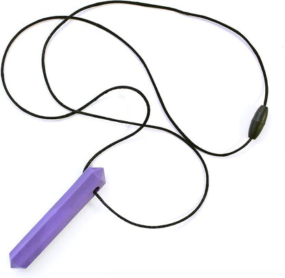 ARK's Krypto-Bite XXT Chewable Gem Necklace Chew Jewelry (Extra Extra Tough, Lavender)