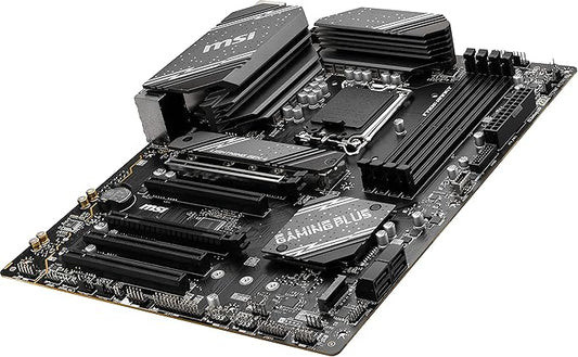 MSI B760 Gaming Plus WiFi Gaming Motherboard (Supports 12th13th14th Gen Intel Processors, LGA 1700, DDR5, PCIe 4.0, M.2, 2.5Gbps LAN, USB 3.2 Gen2, HDMIDP, Wi-Fi 6E, Bluetooth 5.3, ATX)