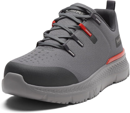 Mens Intercept Steel Safety Toe Industrial Athletic Work Shoe