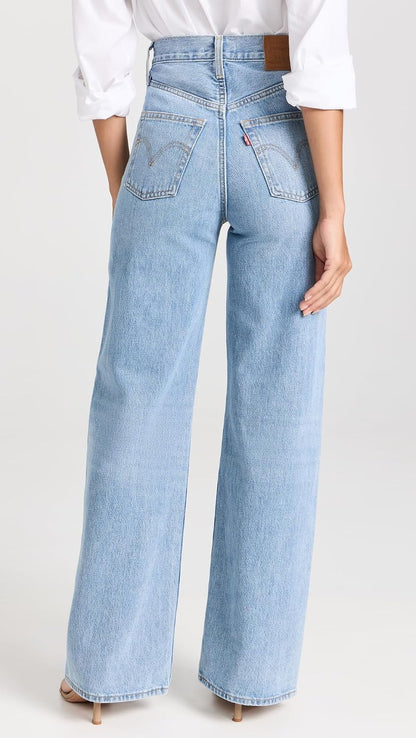 Womens Ribcage Wide Leg