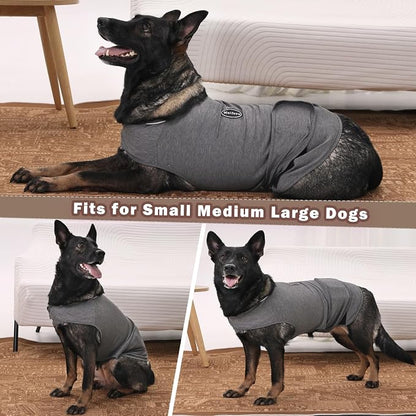 Meifsou Dog Anxiety Vest X-L, Skin-Friendly Thunder Jacket for Dogs, Dog Calming Shirt for Thunder, Fireworks, Vet Visits and Separation - Keep Pet Calm Without Medicine & Training, Anti Anxiety for Dogs