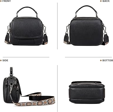 OPAGE Small Crossbody Bags for Women Trendy, Soft PU Leather Womens Crossbody Purse Shoulder Handbags