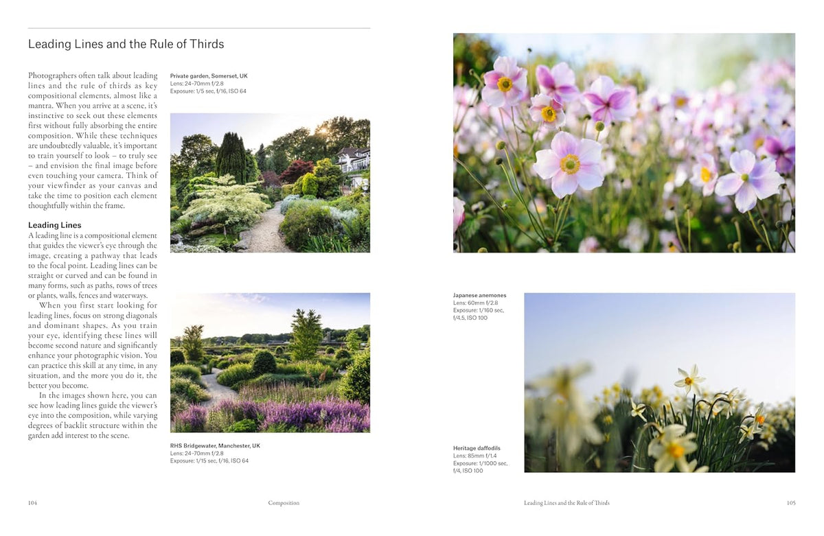 How to Photograph Gardens: Beautiful Images Made Simple