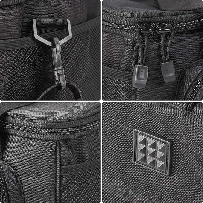 Fishing Tackle Bag,Fishing Tackle Backpack,Tackle Bag,Fishing Tackle Box Backpack, Portability Fishing Tote Bag Large, Fishing Box Tackle Organizer Water-Resistant Fishing Shoulder Bag (3)