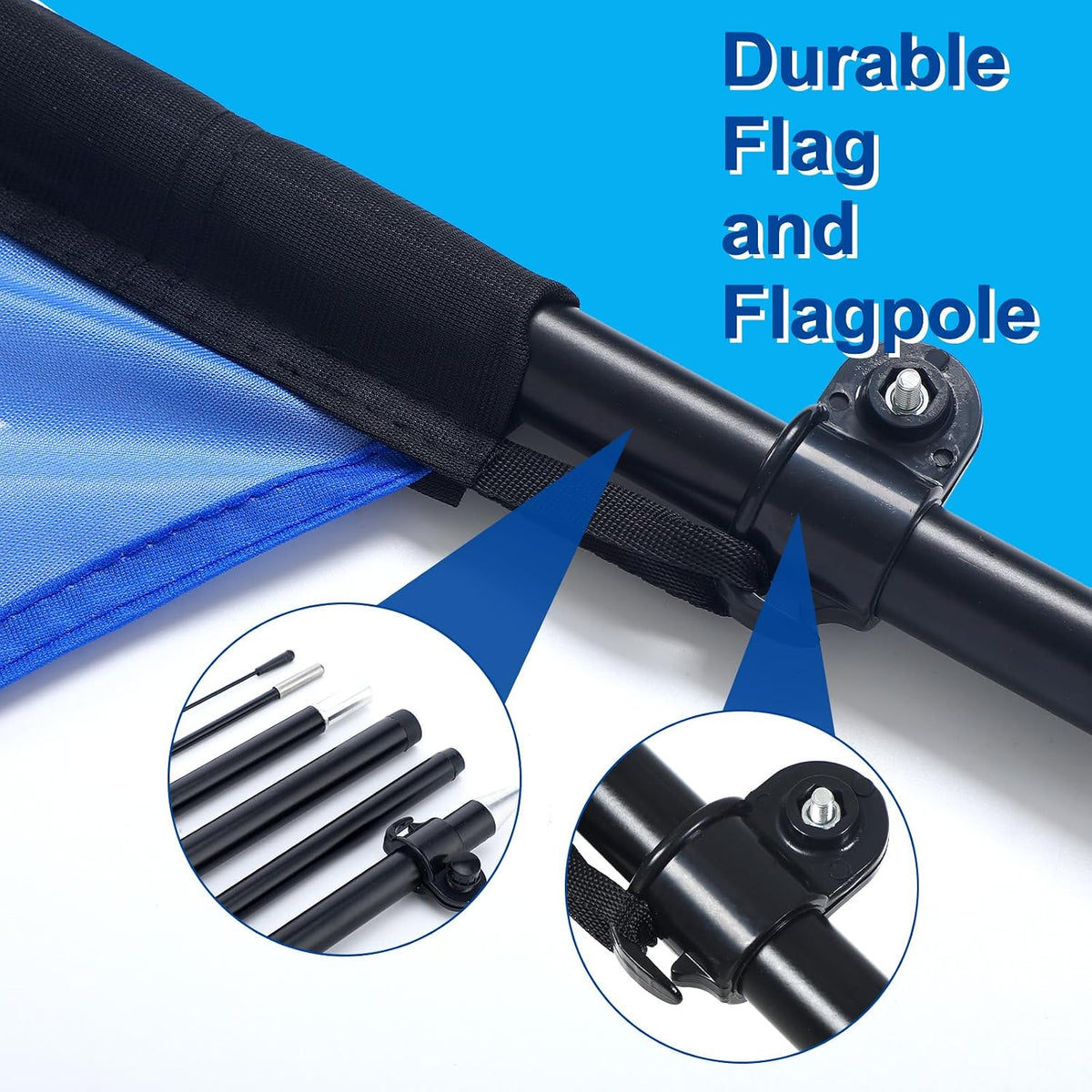HunnmingRe 2 Sets Income Tax Service Feather Flag 7 ft Flagpoles Pole and Ground Stake Tax Services Swooper Advertising Flag Feather Banner for Accountant Offices Accounting Businesses(English)