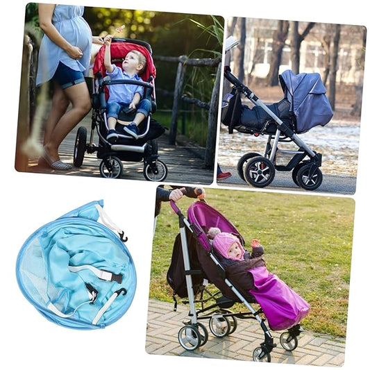 Wakauto Fits Pushchair Sunshade Lightweight Portable Canopy Stroller Sunshade Easy Install