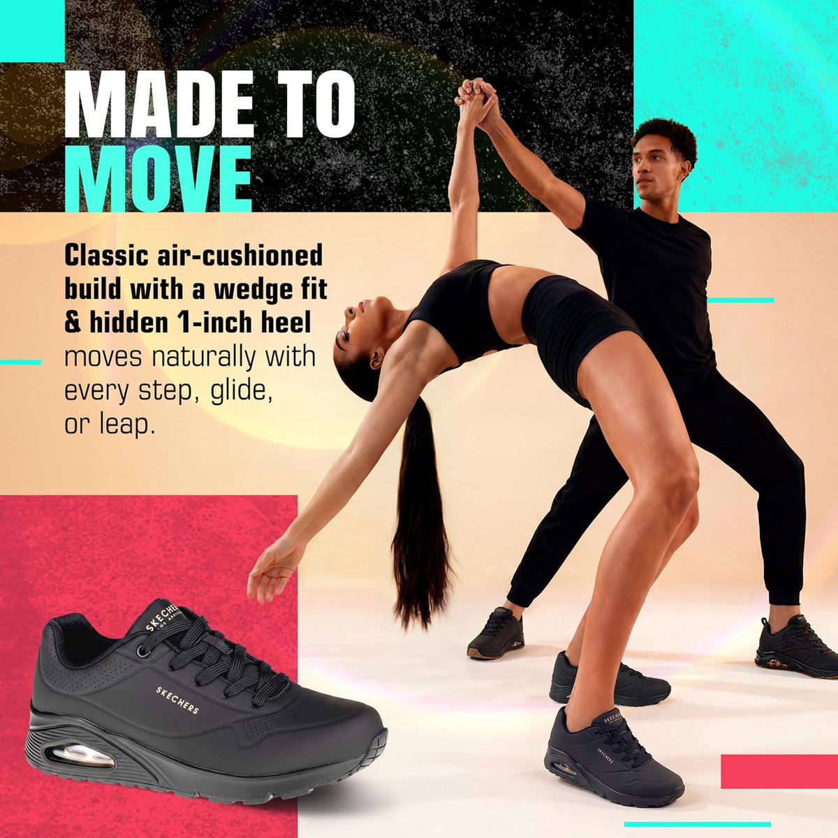 Skechers Women's Uno Stand On Air Sneaker