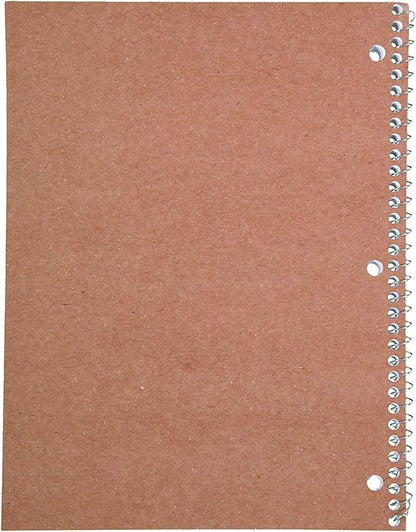 Mead Spiral Notebook, 1 Subject, Wide Ruled Paper, 70 Sheets, 10-12" x 8", Green (05510AC5)