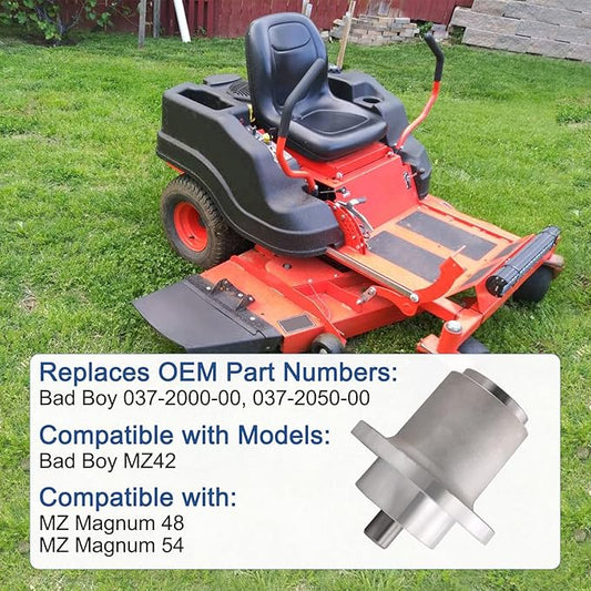 Spindle Assembly Replacement for Bad Boy 42" 48" 54" Deck MZ Magnum Zero Turn Mower 037-2050-00 037-2000-00