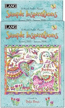 LANG Simple InspirationsTM 2025 Monthly Pocket Planner (25991003185)