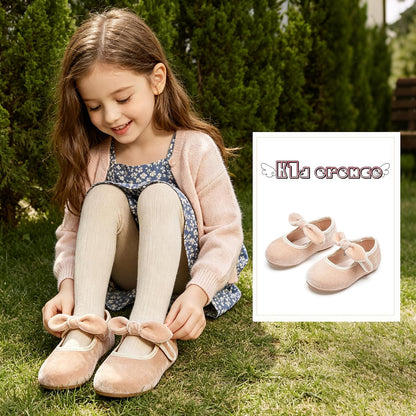 Little Toddler Girls Dress Shoes Ballerina Ballet Flats Kids Mary Janes