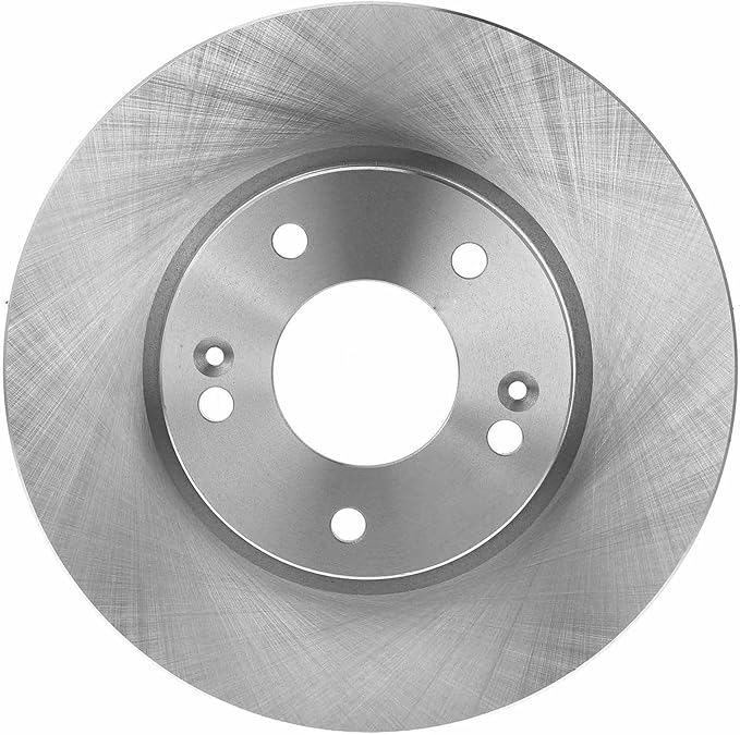 2pcs Disc Brake Rotor Set Assembly Front Rear Left Right Cast Iron for Kia,for Hyundai 12.70-Bolt Circle (Mm) 21.40mm-Discard Thickness 44.5mm-Item Height