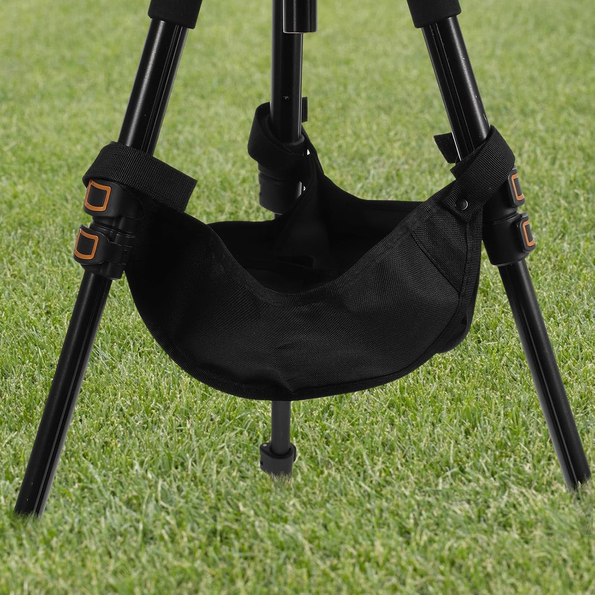 Tripod Weight Bag Sandbag for Photography and Camping Tent Stabilizing Stone Bag Heavy Duty Black for Outdoor Use