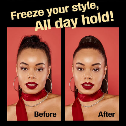 This hair spray locks in any hairstyle with a long-lasting, firm hold that won't weigh your hair down.