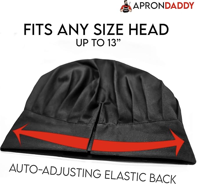 unisex-adult Classic Stretch Fit Chef Hat