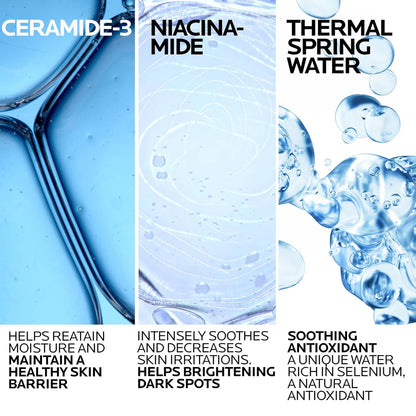 La Roche-Posay Toleriane Double Repair Matte Face Moisturizer, Daily Moisturizer For Oily Skin With Ceramide And Niacinamide For All Skin Tones, Oil Free, Non-Comedogenic, Available with SPF 30 ( No Original Box )