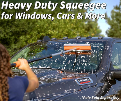 Extend-A-Reach 15 in Car Window Squeegee Attachment