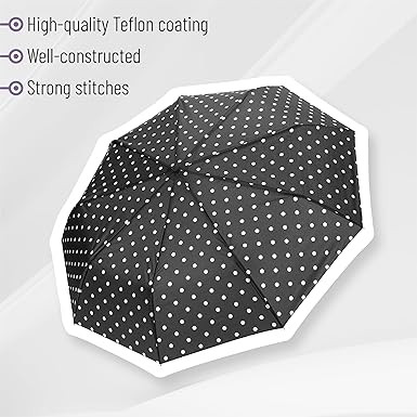 Mr. Pen- Windproof Travel Umbrella, Automatic Umbrellas for Rain, Compact