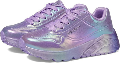 Skechers Unisex-Child Street Uno Lite-Metallic Moves Sneaker