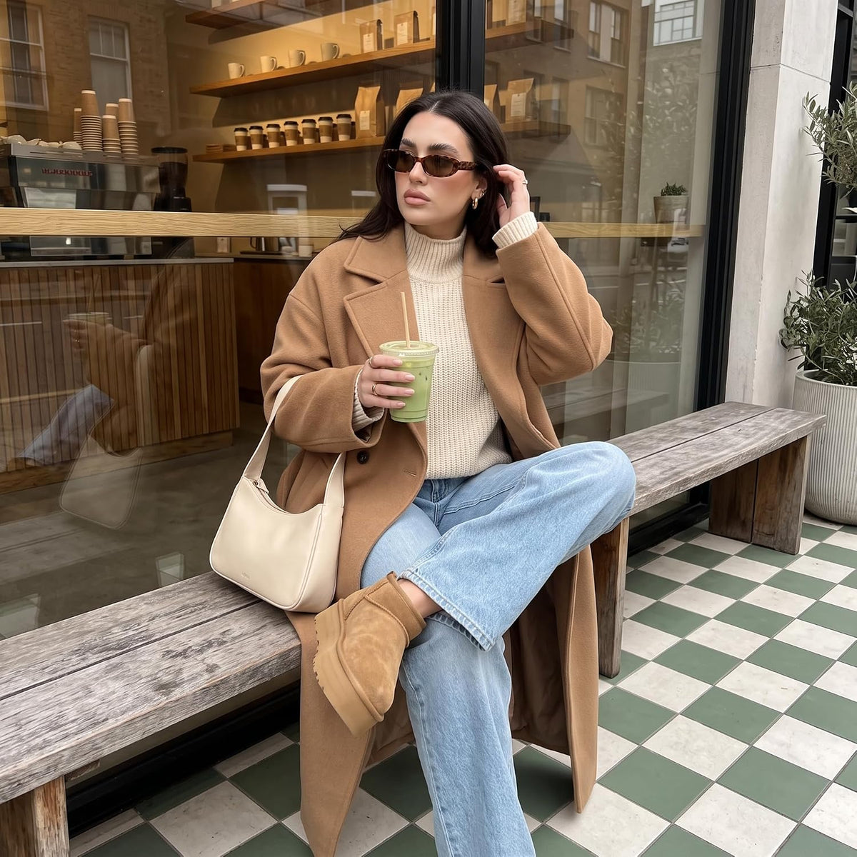 These genuine suede boots feature a cozy faux fur lining and cushioned comfort for all-day wear.