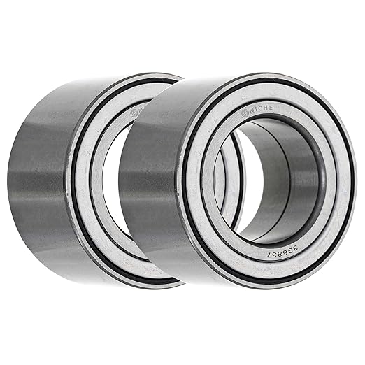 NICHE Wheel Bearing 20-1092 39x68x37mm Double Row Angular Contact 2 Pack