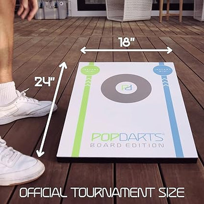 POPDARTS Board Edition (1 Board) - Fun Backyard, Indoor or Outdoor Toss Game - Requires Skill - Easy Set Up  Fun to Play!