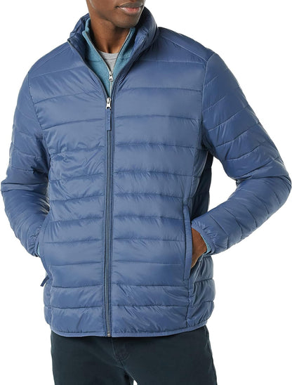 Men's Packable Lightweight Water-Resistant Puffer Jacket (Available in Big & Tall)