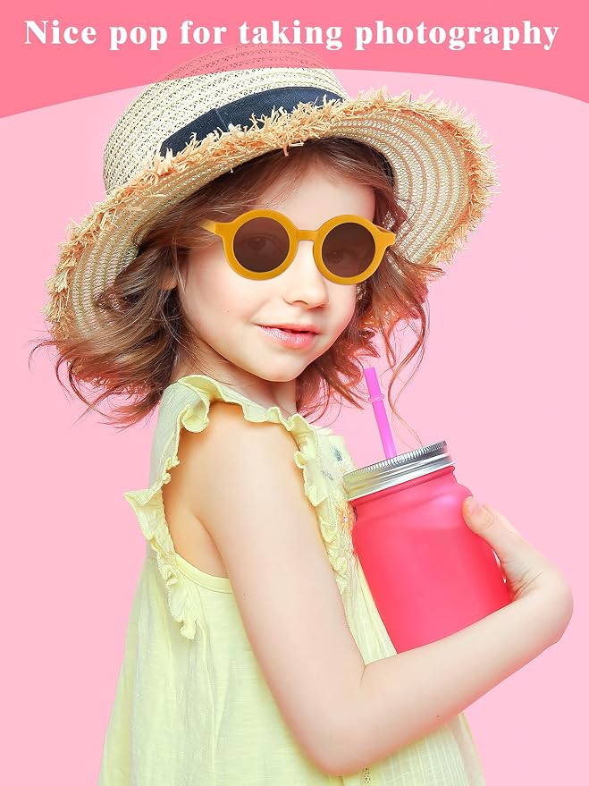 Frienda 16 Pairs Toddler Sunglasses Bulk, Kids Party Favors