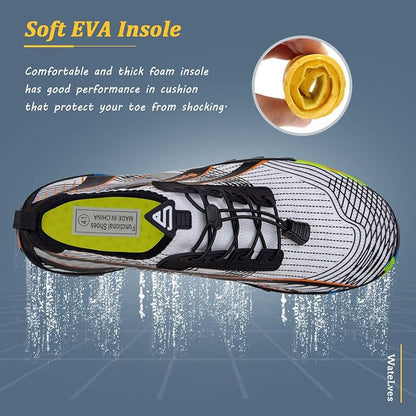 WateLves Water Shoes Mens Womens Beach Swim Shoes Quick-Dry Aqua Socks Pool Shoes for Surf Yoga Water Aerobics https://a.co/d/08w9KPbA