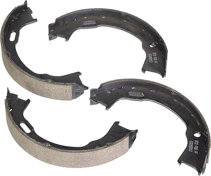 BOSCH BS862 Blue Parking Brake Shoe Set - Compatible With Select Jeep Liberty, Wrangler