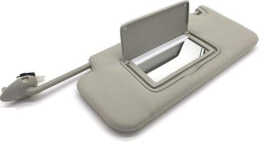 Ezzy Auto Gray Left Driver Side Sun Visor Compatible with Honda Accord 2008 2009 2010 2011 2012 83280-TA5-A51ZA 83280TA5A51ZA