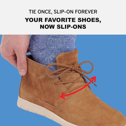 THE ORIGINAL | Shoe Laces | As Seen on Shark Tank | Round Stretch Shoelaces
