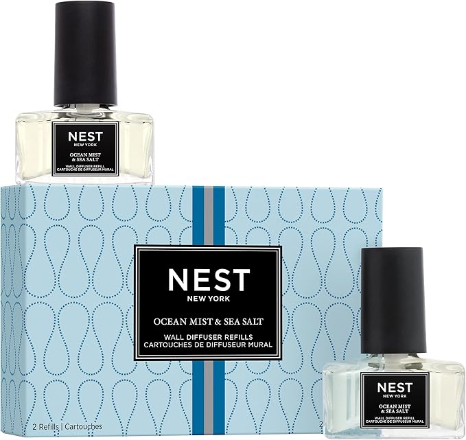 NEST New York Ocean Mist & Sea Salt Wall Diffuser Refill, Set of 2