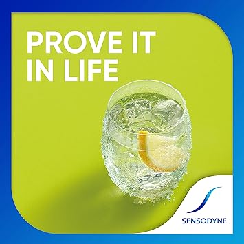 Sensodyne Repair and Protect Whitening Toothpaste, Toothpaste for Sensitive Teeth and Cavity Prevention, 3.4 oz