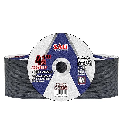 SALI 50 Pack Cut Off Wheel 4 12 Inch Cutting Wheels 4-12" x 364" x 78" for Metal  Stainless Steel, Angle Grinder Cutting Wheel,Cutting Discs with Aggressive Cutting