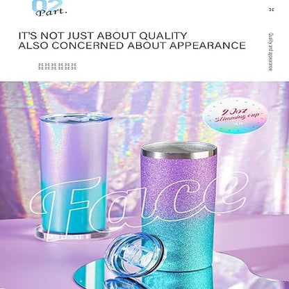 304 stainless steel 20oz double layer slimming mug vacuum insulation cold insulation car mug car portable water mug