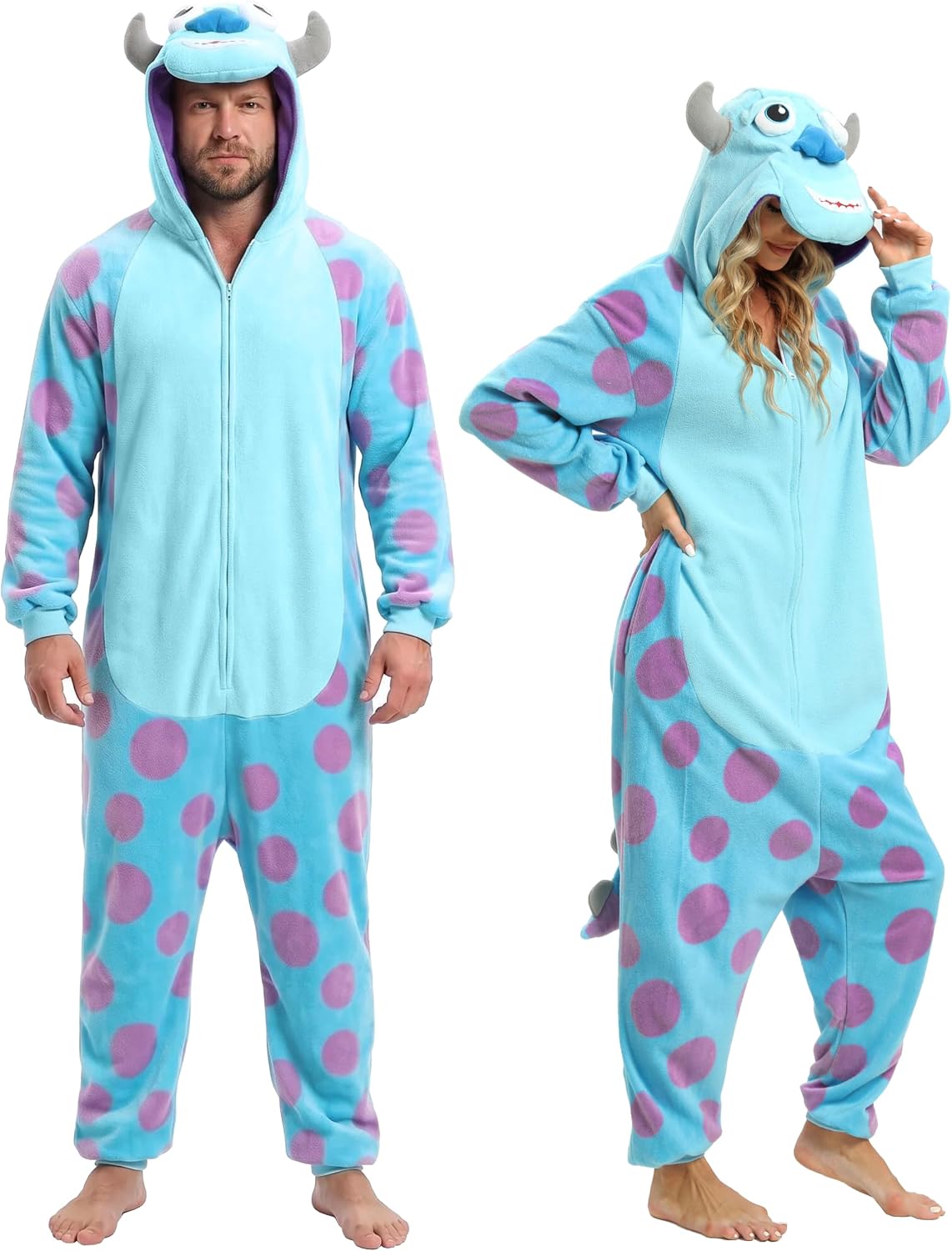 LABULA Unisex Adult Onesie Animal Pajamas Halloween Cosplay Sleepwear
