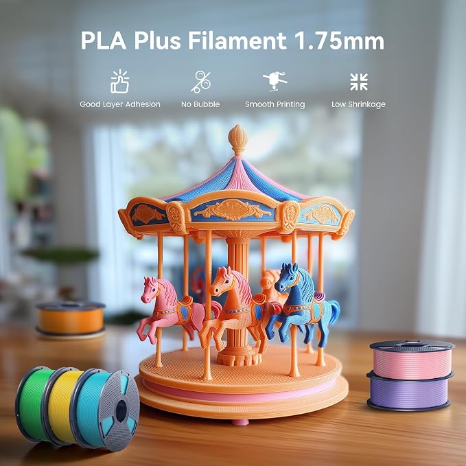 SUNLU PLA Plus Filament 1.75mm Olive Green 1KG