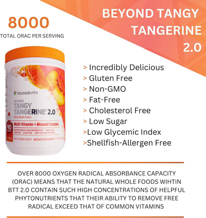 This all-natural multivitamin powder supports overall health and digestion with essential nutrients, antioxidants, prebiotics, and probiotics.