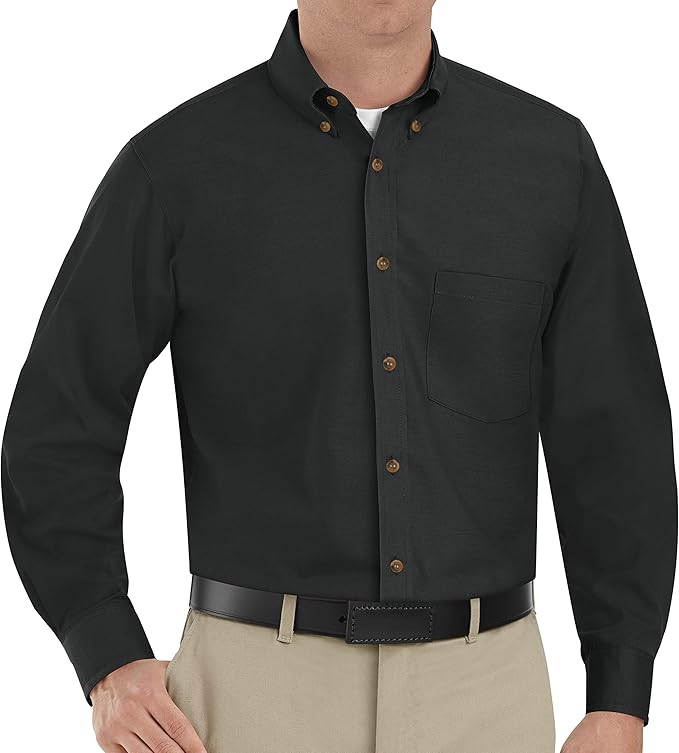 Red Kap Men's Poplin Dress Shirt