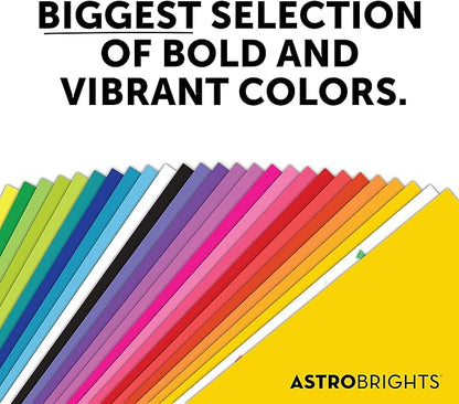 Astrobrights Mega Collection, Colored Paper, Neon Green, 625 Sheets, 24 lb/89 gsm, 8.5" x 11" - MORE SHEETS! (91672)