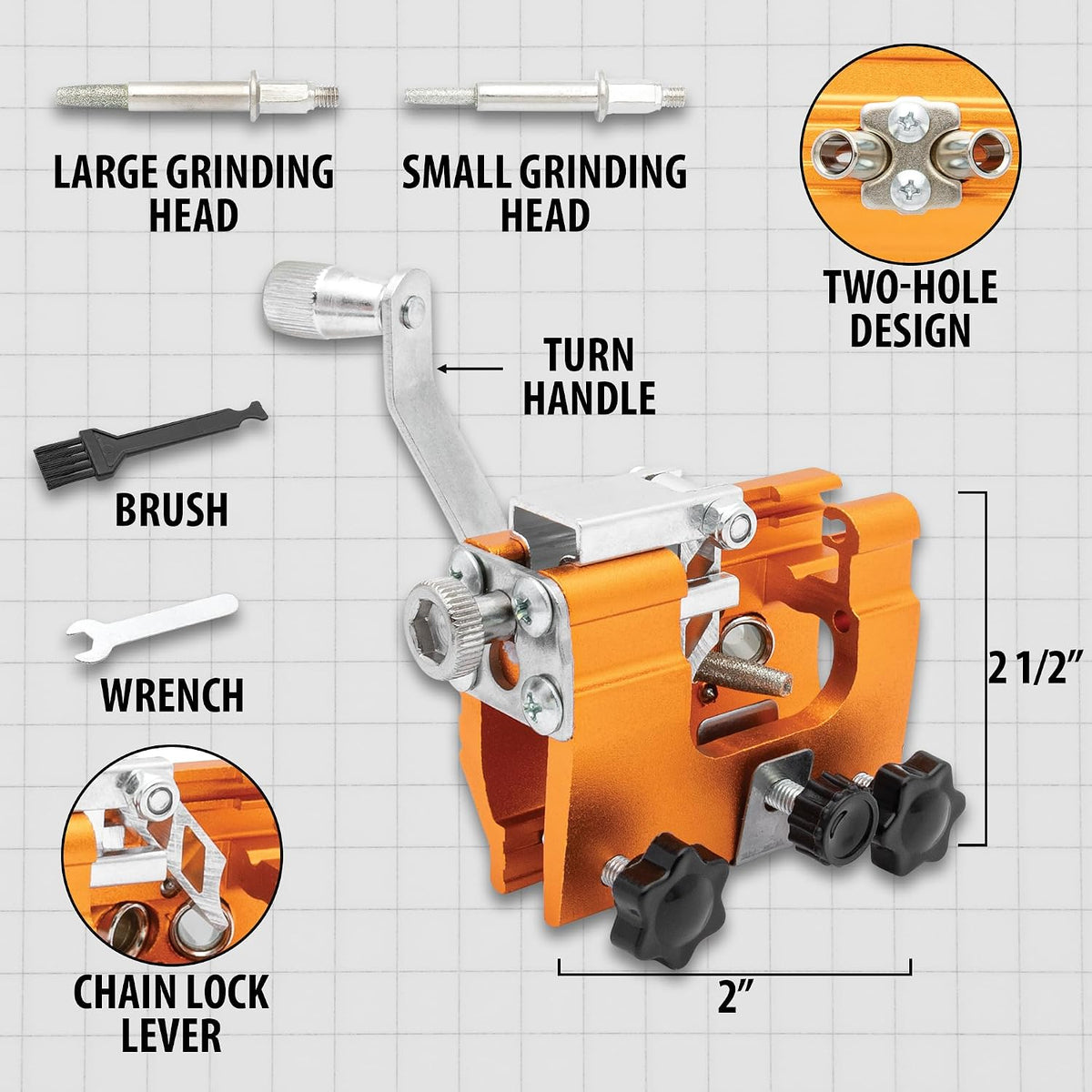 Back Forty Portable Chainsaw Sharpener
