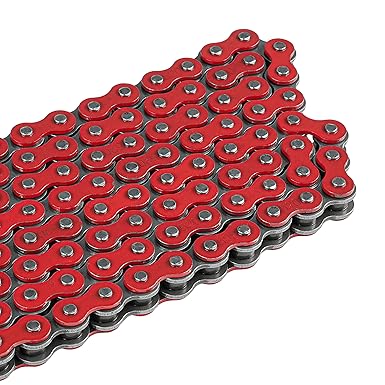 Caltric Red Drive Chain Compatible with Honda Trx400Ex Trx400X Sportrax 400 2X4 1999-2014