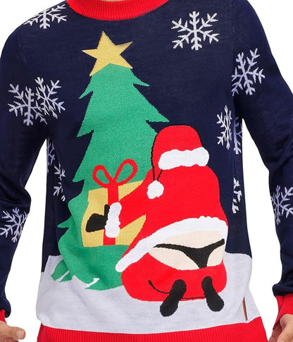 Tipsy Elves Ugly Christmas Sweaters for Men - Colorful and Funny Men's Christmas Sweaters - Hilarious Holiday Pullovers
