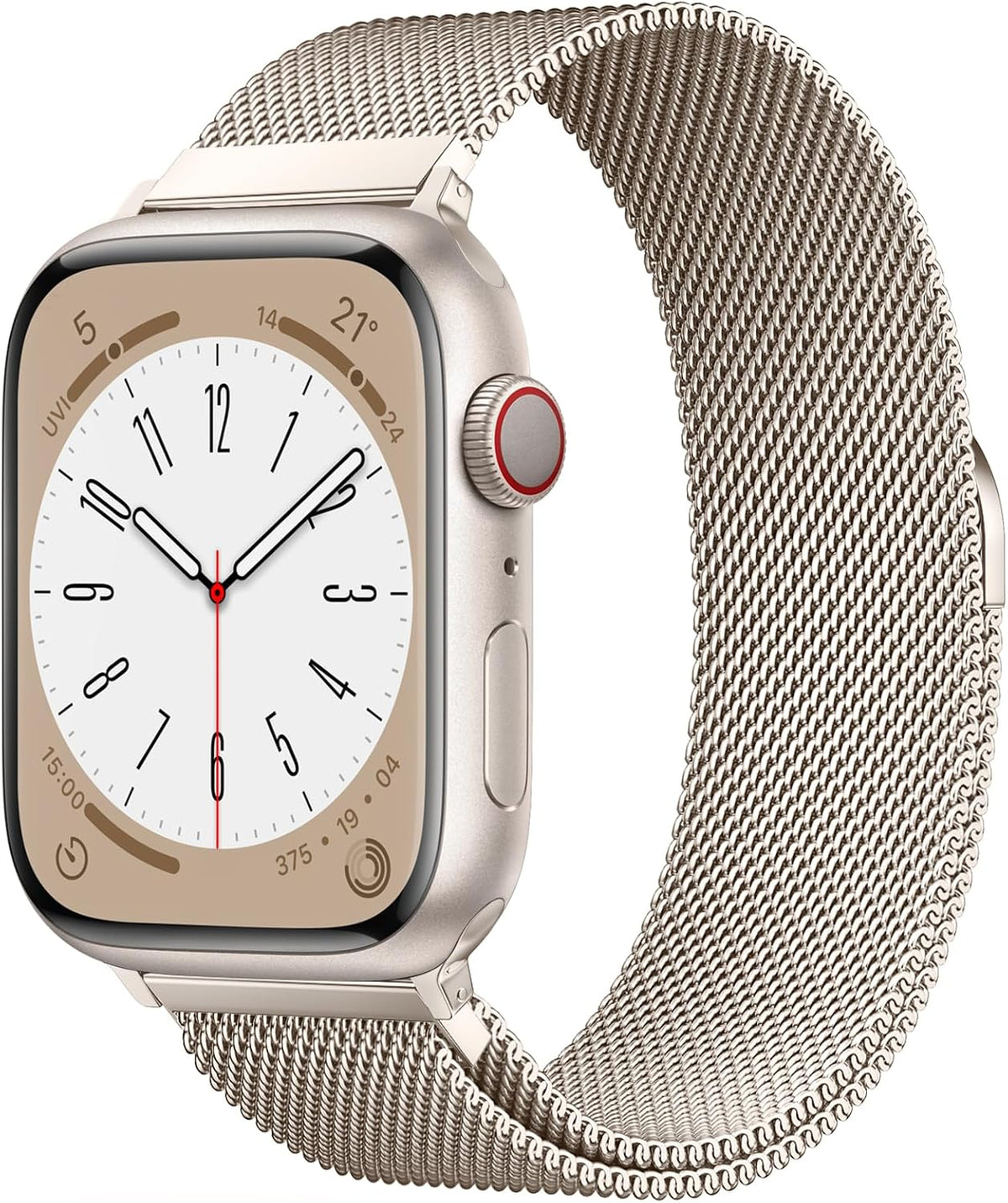 Original Milanese Loop Band Compatible with Apple Watch 38mm 40mm 41mm 42mm 44mm 45mm 46mm 49mm - Women & Men Magnetic Closure Adjustable Metal Strap for iWatch Series 11 10 9 8 7 6 5 4 SE2 3 Ultra2 3