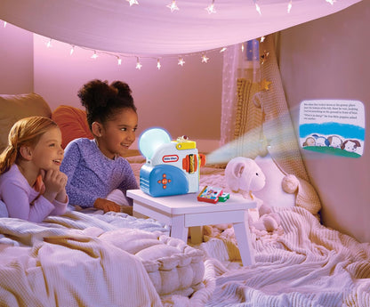 Little Tikes Story Dream Machine Starter Set, Storytime, Books, Little Golden Book, Audio Play, The Poky Little Puppy Character, Nightlight, Toy Gift for Toddlers and Kids Girls Boys Ages 3+