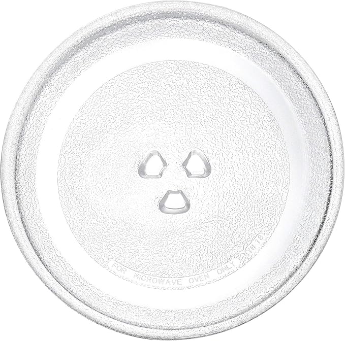 Small 9.6'' / 24.5cm Microwave Glass Plate Replacement, Small Microwave Glass Turntable Plate for Small Microwaves - BY AMI PARTS