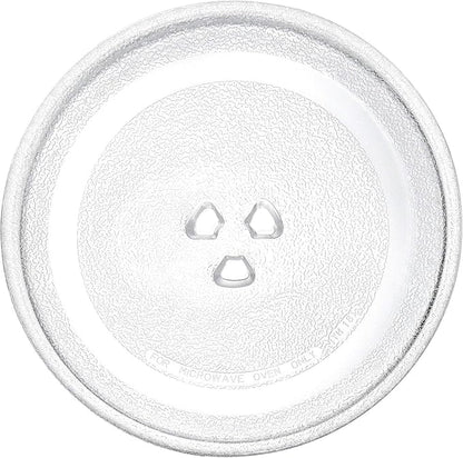 Small 9.6'' / 24.5cm Microwave Glass Plate Replacement, Small Microwave Glass Turntable Plate for Small Microwaves - BY AMI PARTS