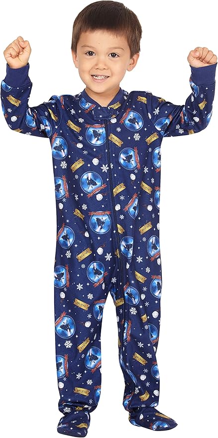 Polar Express Kids Believe One Piece Pajama Sleeper